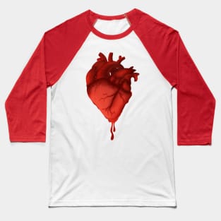 Anatomical Heart Baseball T-Shirt